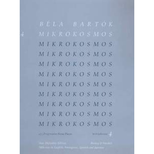 Bartok, Bela - Mikrokosmos   Vol. 4