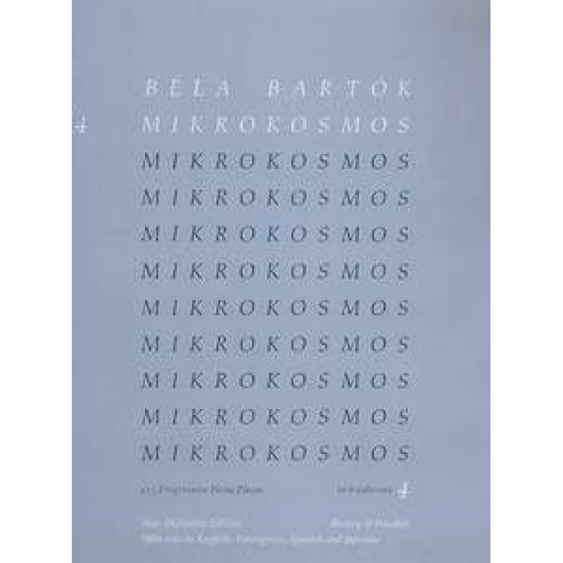 Bartok, Bela - Mikrokosmos   Vol. 4