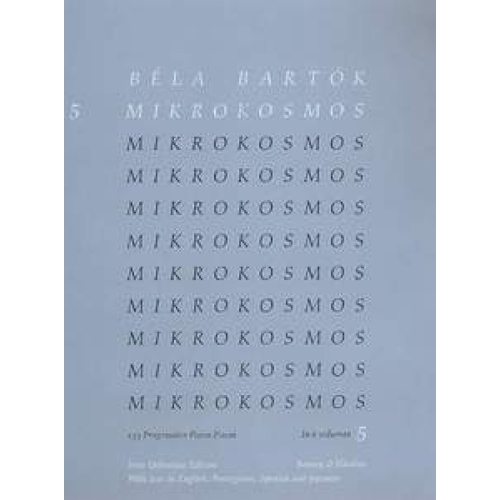 Bartok, Bela - Mikrokosmos   Vol. 5