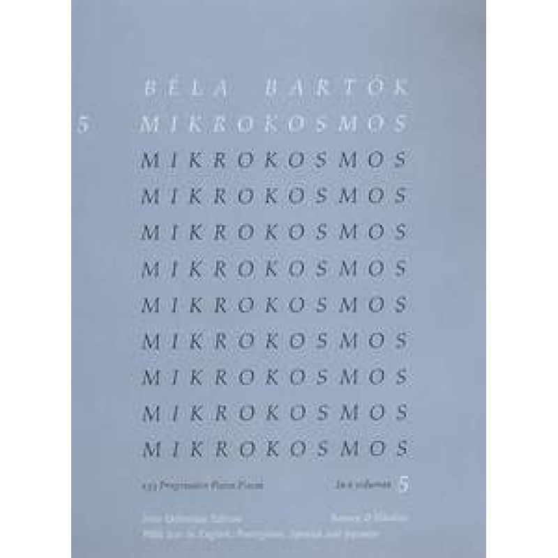 Bartók, Béla - Mikrokosmos Vol. 5