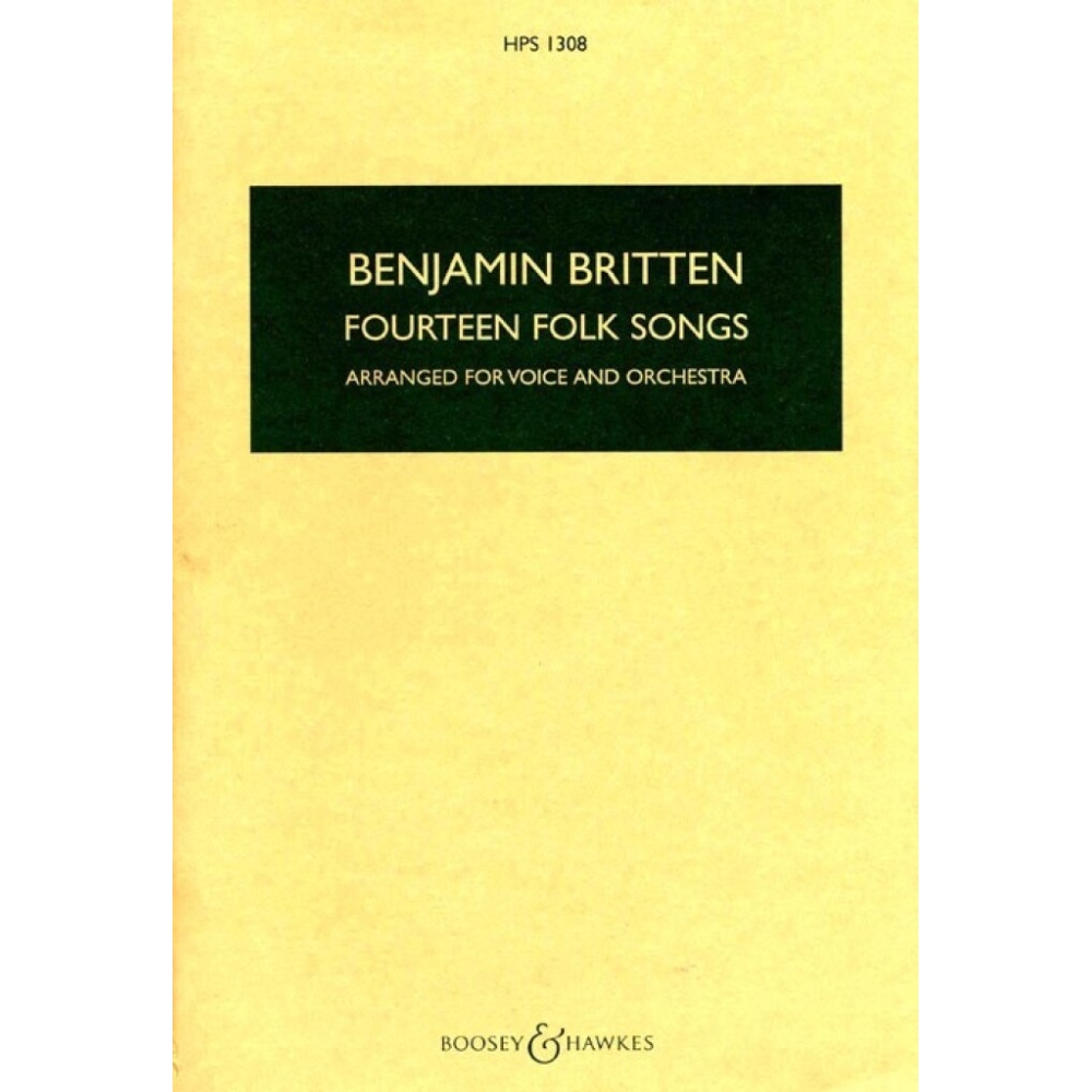 Britten, Benjamin - 14 Folk Songs HPS 1308