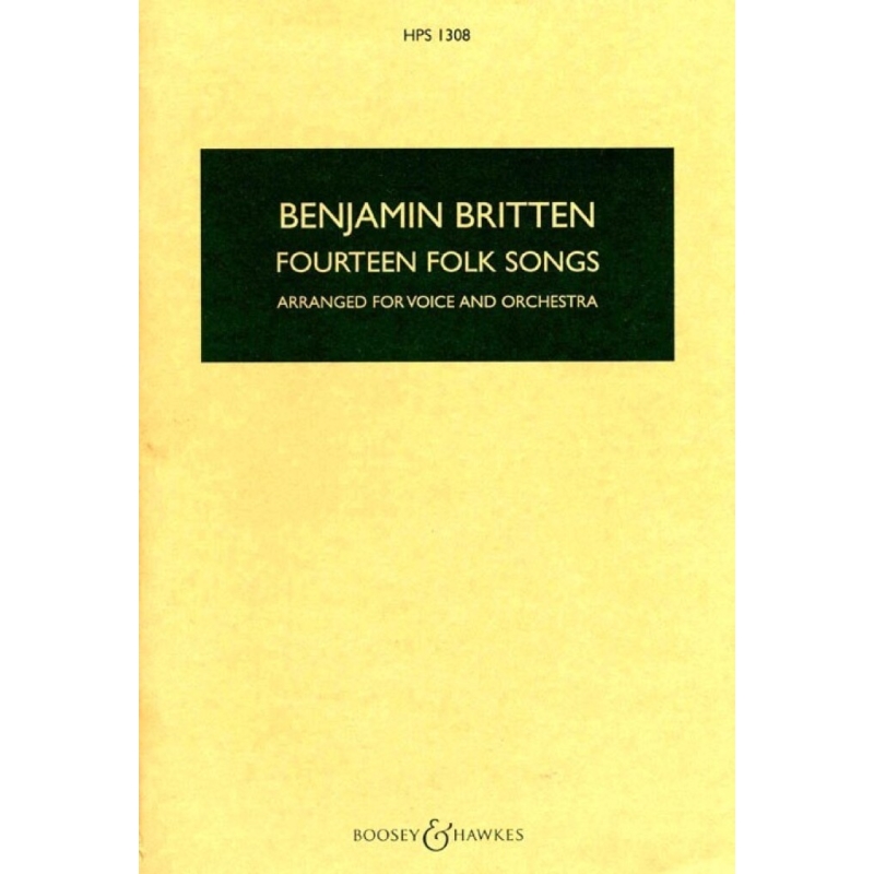 Britten, Benjamin - 14 Folk Songs HPS 1308