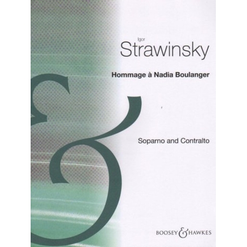 Stravinsky, Igor - Hommage...