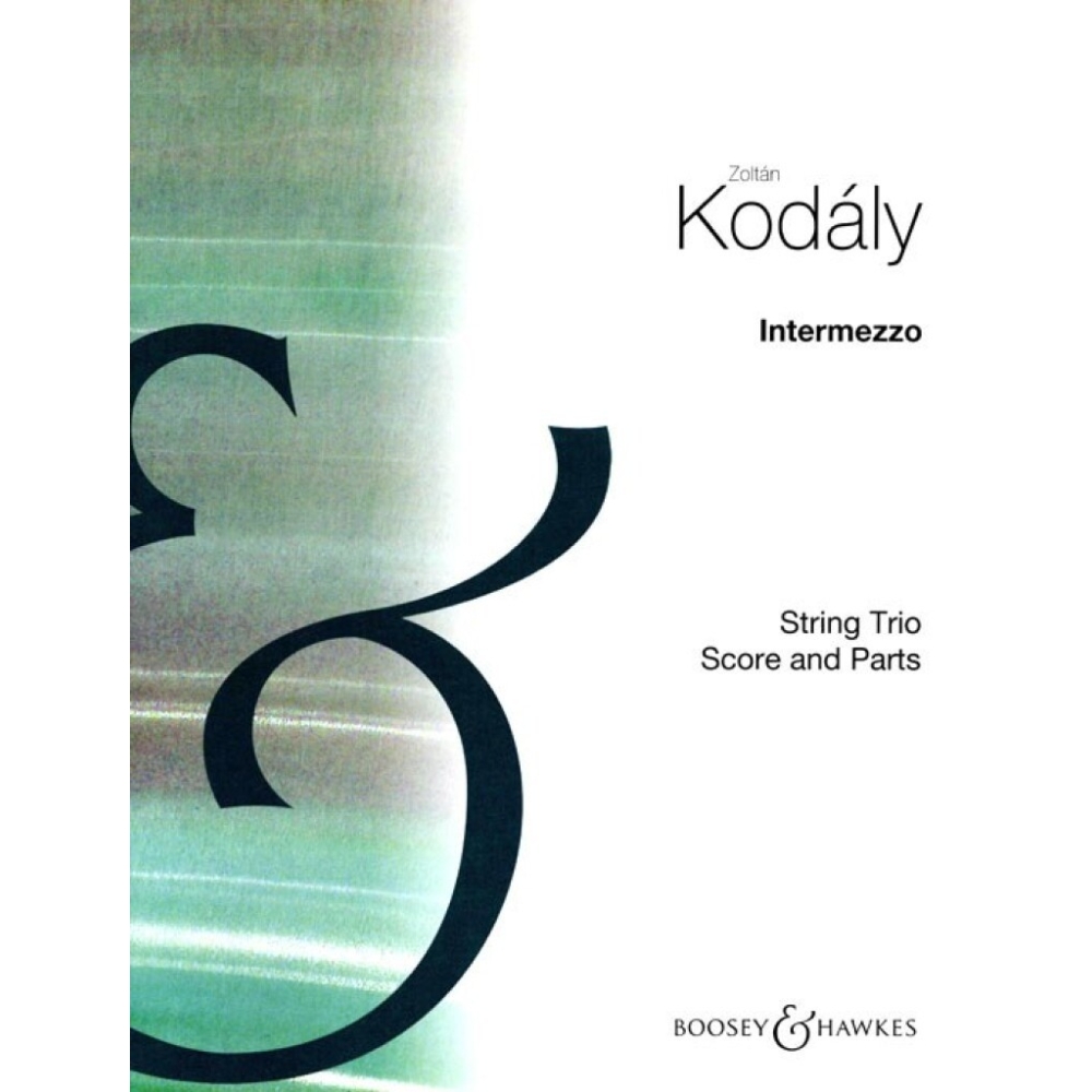 Kodaly, Zoltan - Intermezzo per Trio dArchi