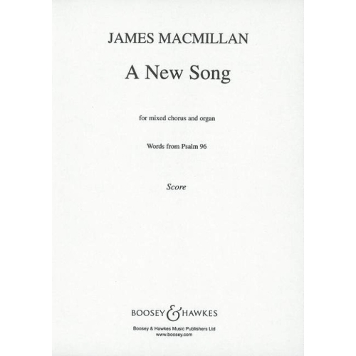 MacMillan, James - A new Song