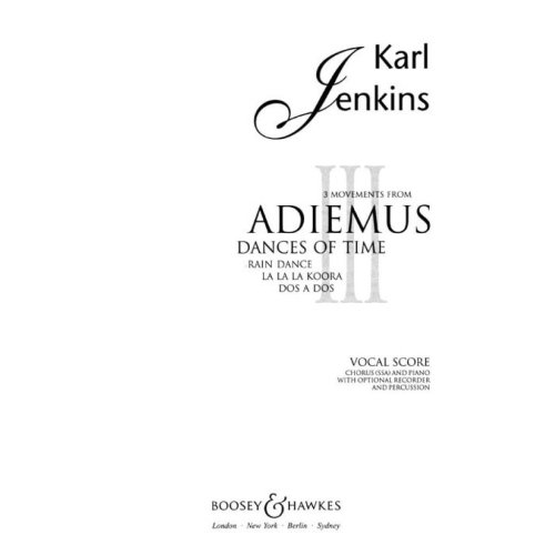 Jenkins, Karl - Adiemus III - Dances of Time 