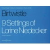 Birtwistle, Sir Harrison - 9 Settings of Lorine Niedecker