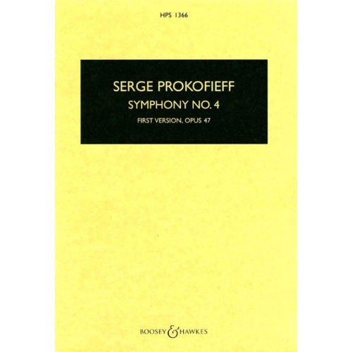 Prokofiev, Serge - Symphony No. 4 op. 47