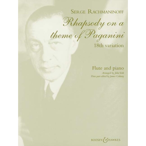 Rachmaninoff, Sergei Wassiljewitsch - Rhapsody on a Theme of Paganini