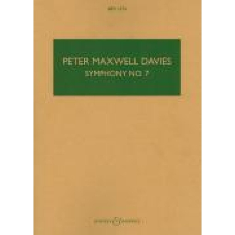 Maxwell Davies, Sir Peter - Symphony No. 7 HPS 1374