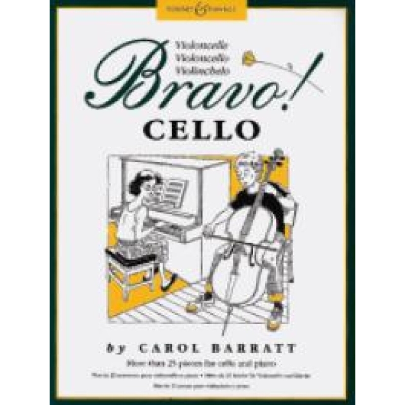 Barratt, Carol - Bravo! Cello 