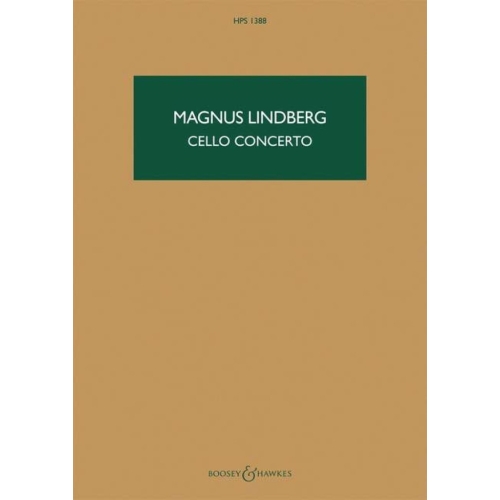 Lindberg, Magnus - Cello Concerto HPS 1388