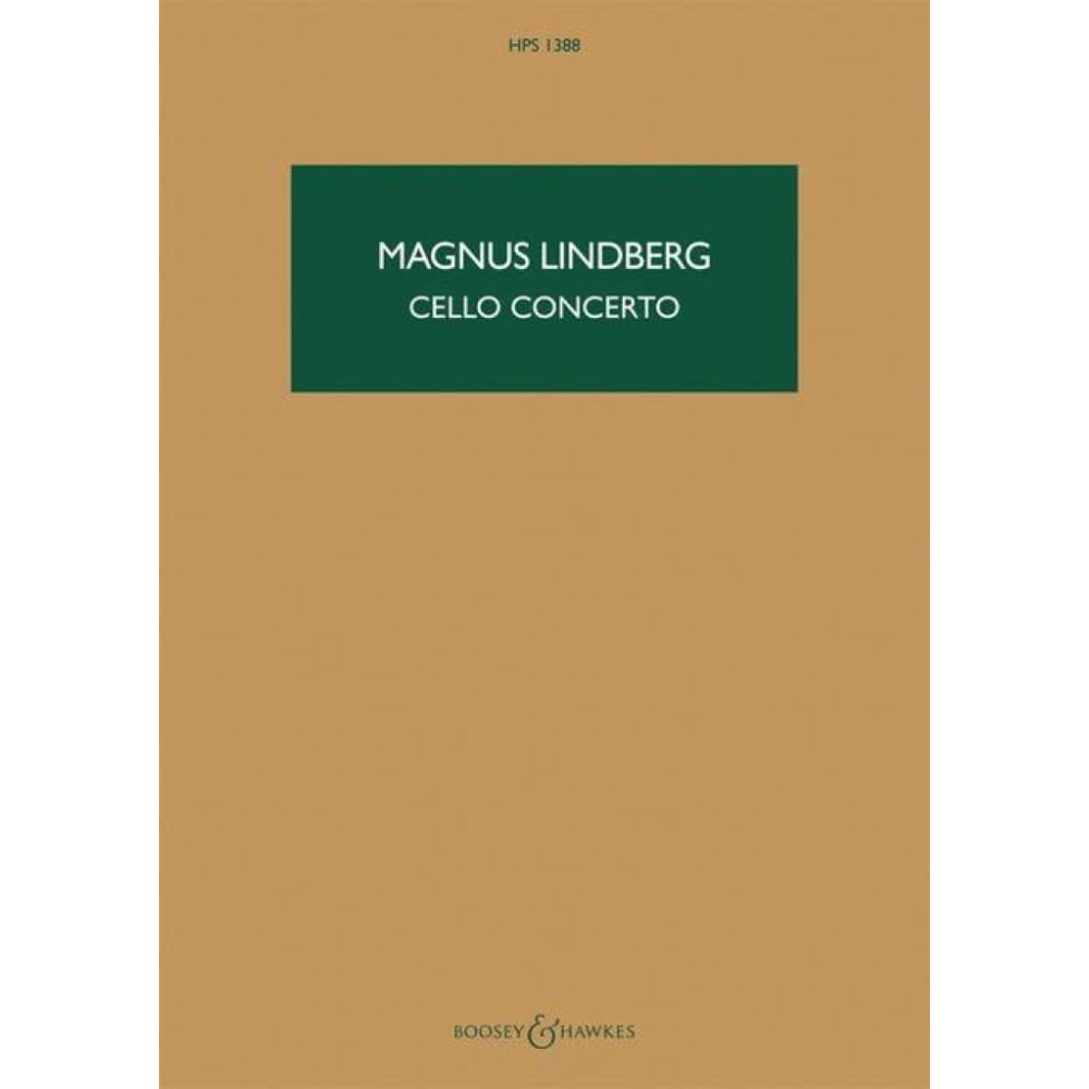 Lindberg, Magnus - Cello Concerto HPS 1388