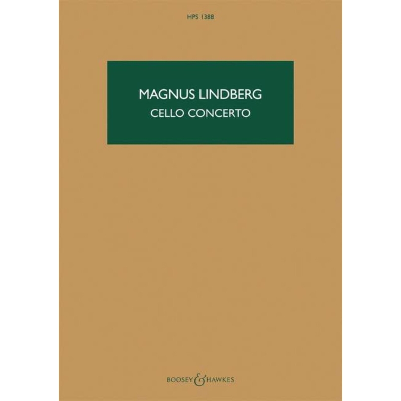 Lindberg, Magnus - Cello Concerto HPS 1388