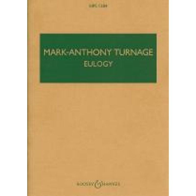 Turnage, Mark-Anthony - Eulogy HPS 1384