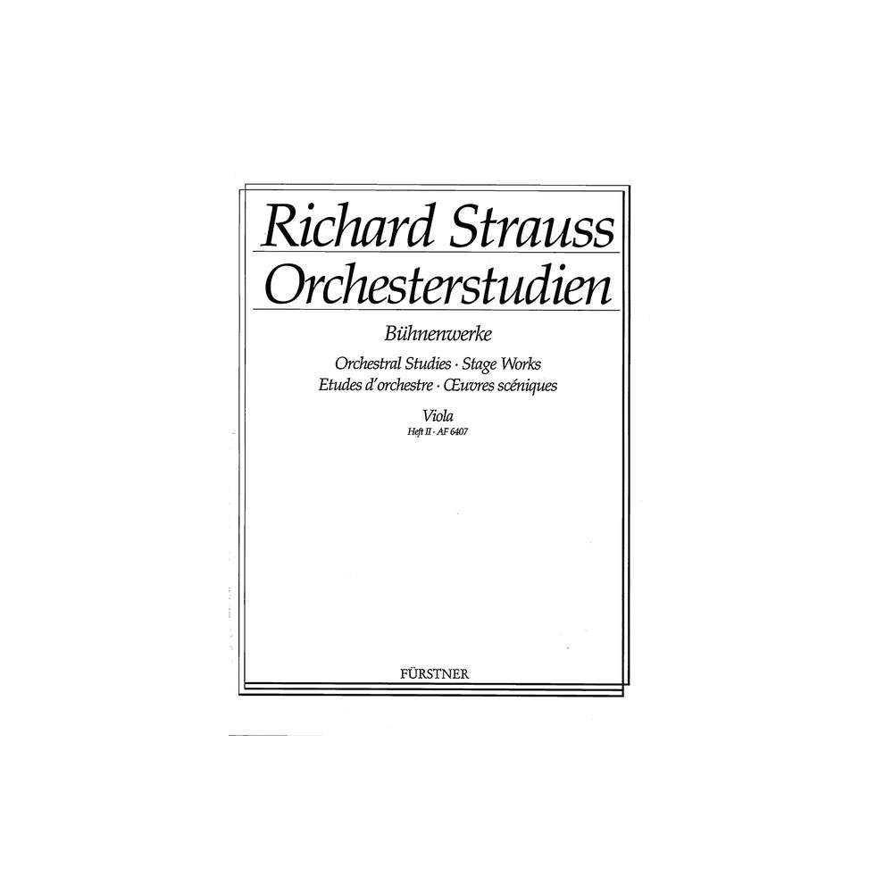 Strauss, Richard - Orchestral Studies Stage Works: Viola Vol. 2