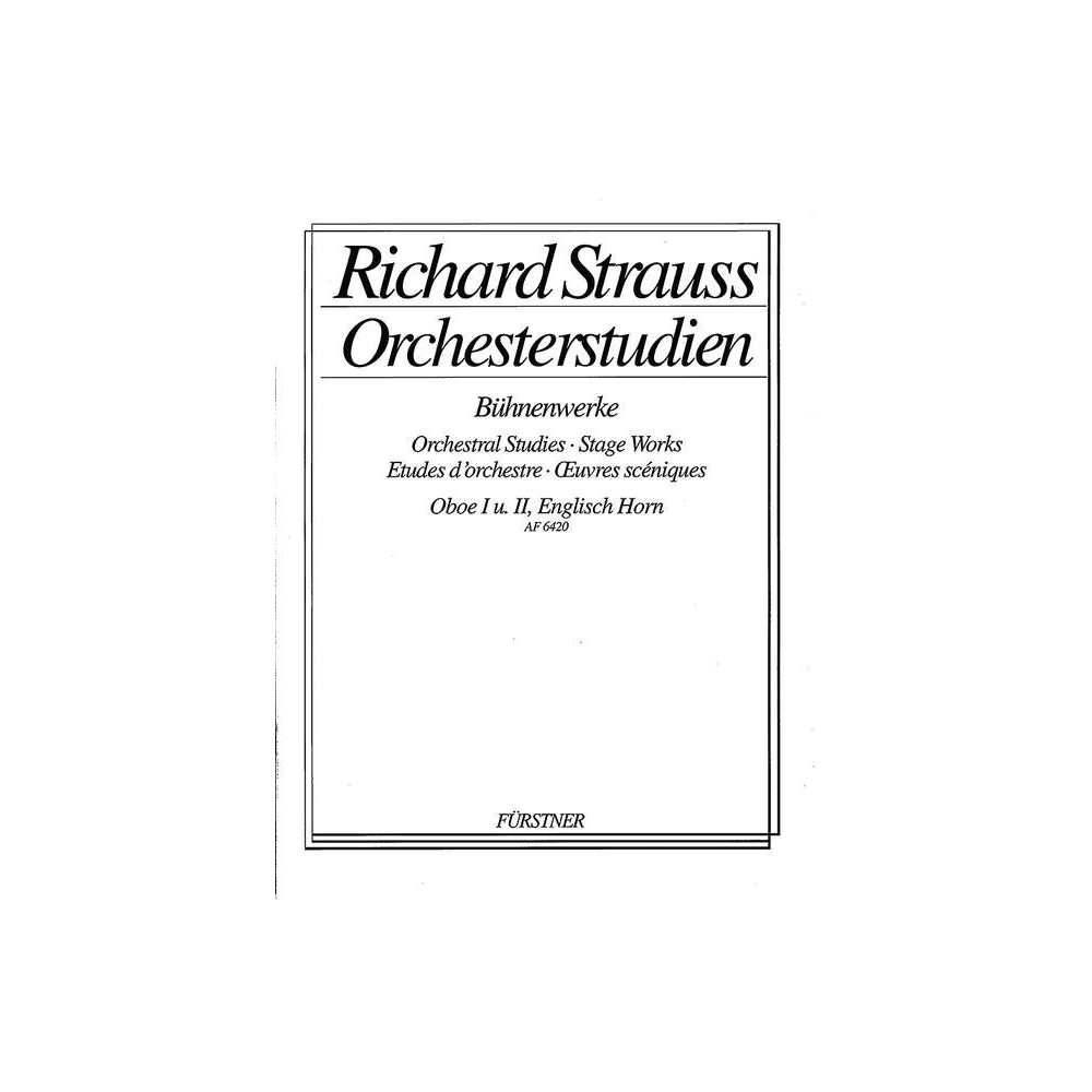 Strauss, Richard - Orchestral Studies Stage Works: Oboe Vol. 3