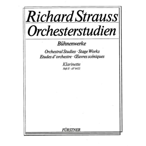Essberger & Strauss - Orchestral Studies Stage Works: Clarinet Vol. 2