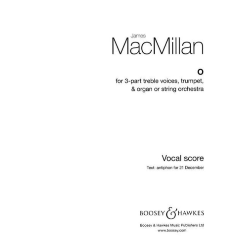 MacMillan, James - O 