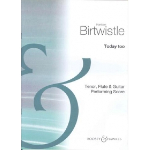 Birtwistle, Sir Harrison -...
