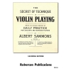 Sammons, Albert - The Secret of Technique in Violin Playing