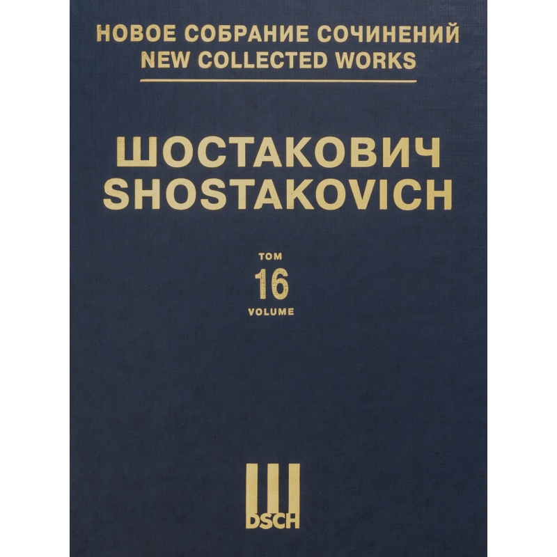 Shostakovich, Dmitri - New Collected Works Vol. 016 op. 10 Vol. 16