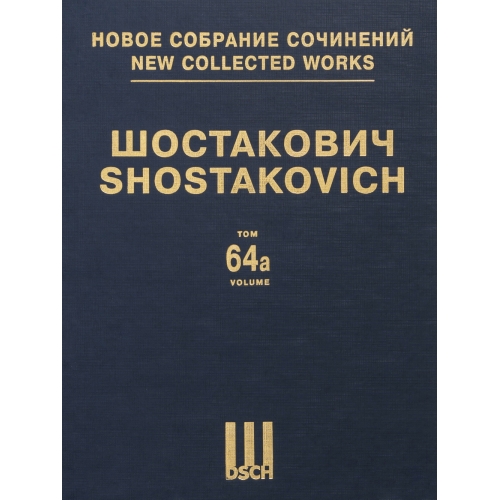 Shostakovich: The Limpid Stream. Op. 39 - Acts 1 & 2 (Score)