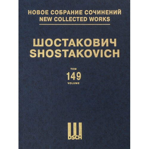 Shostakovich: Eight British and American Folk Songs (Sans Op)