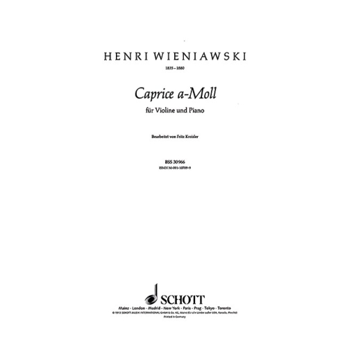 Wieniawski, Henryk -...