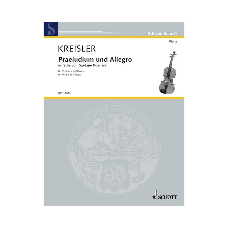 Kreisler, Fritz - Praeludium and Allegro