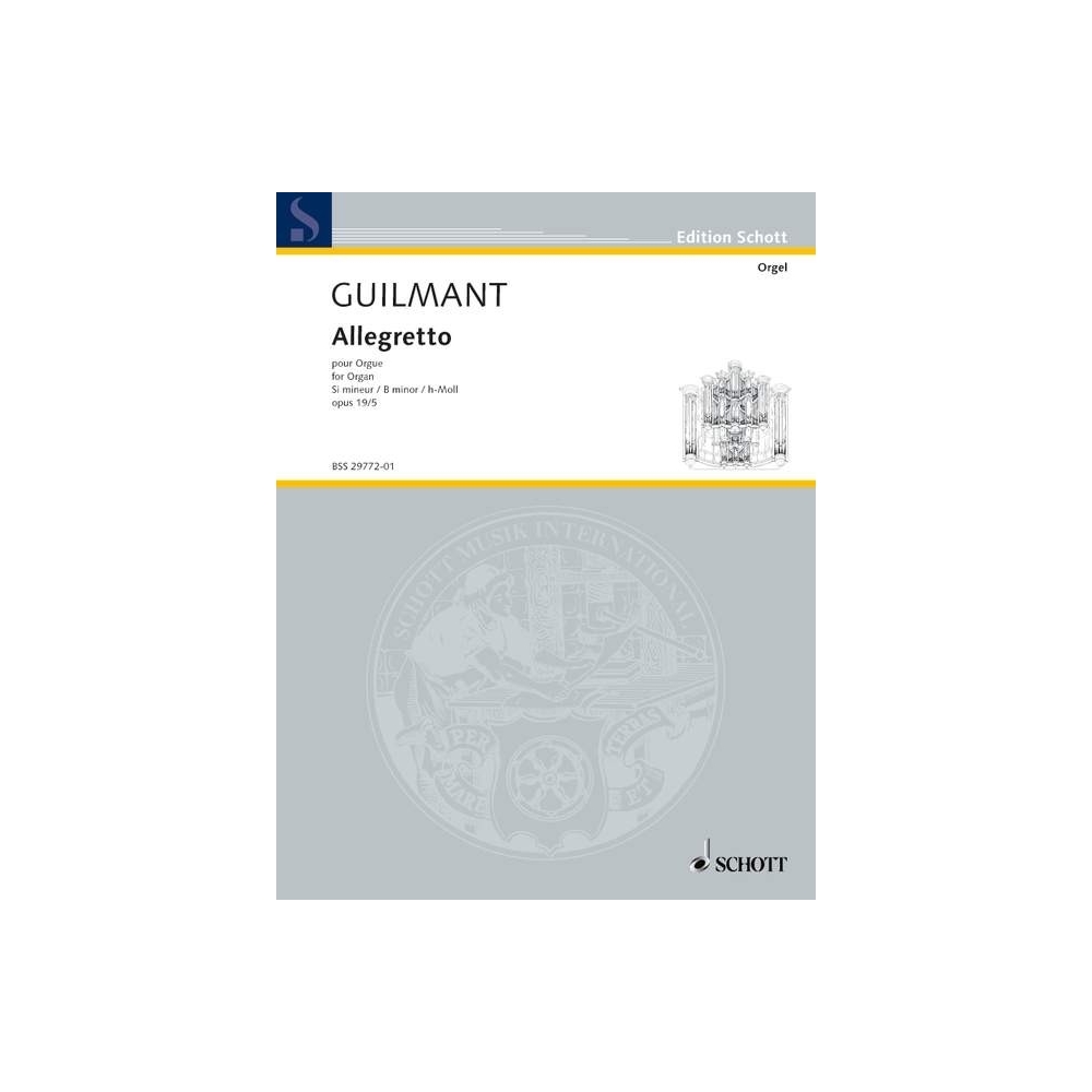 Guilmant, Félix Alexandre - Allegretto in B Minor op. 19