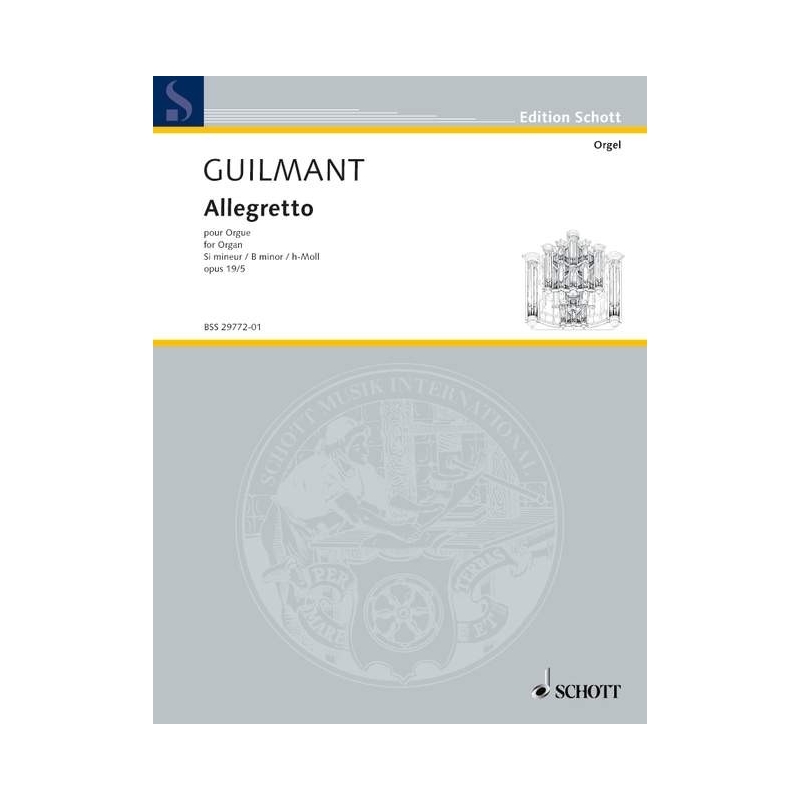 Guilmant, Félix Alexandre - Allegretto in B Minor op. 19