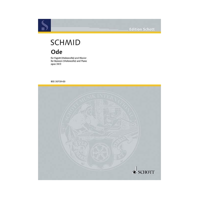 Schmid, Heinrich Kaspar - Ode op. 34/3
