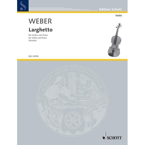 Weber, Carl Maria von - Larghetto