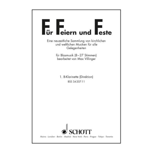 Für Feiern und Feste 