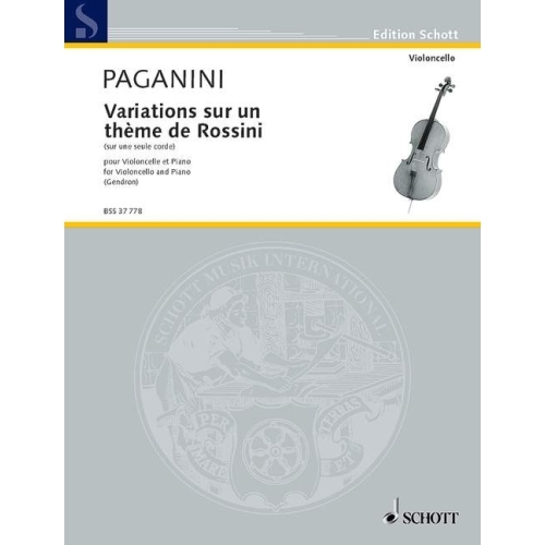 Paganini, Niccolò - Variations sur un thème de Rossini