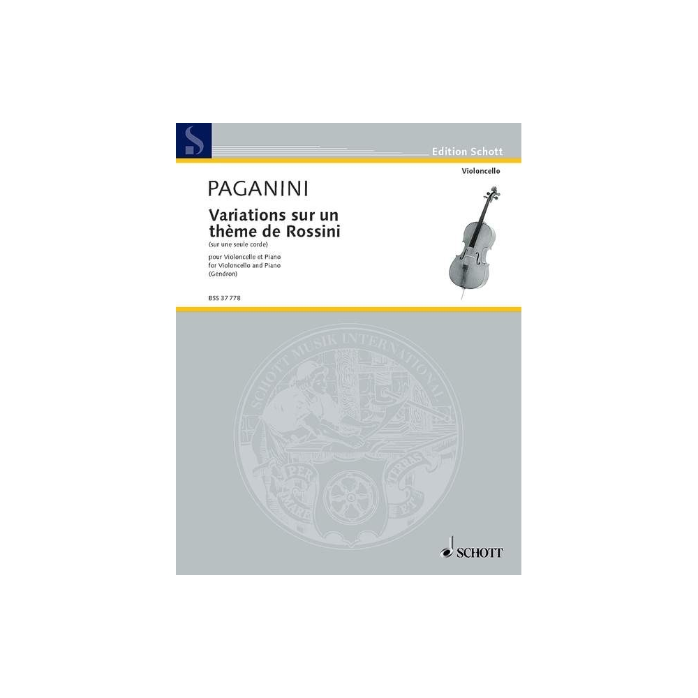 Paganini, Niccolò - Variations sur un thème de Rossini