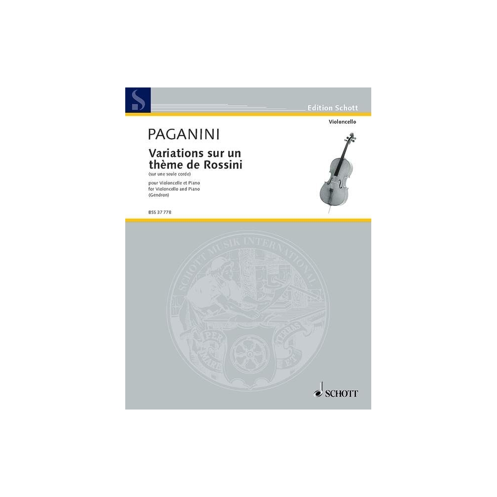 Paganini, Niccolò - Variations sur un thème de Rossini 