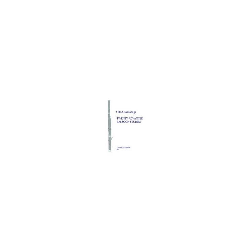 Oromszegi, Otto - Twenty Advanced Bassoon Studies 