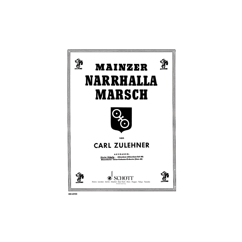 Zulehner, Carl - Mainzer Narrhalla-March 
