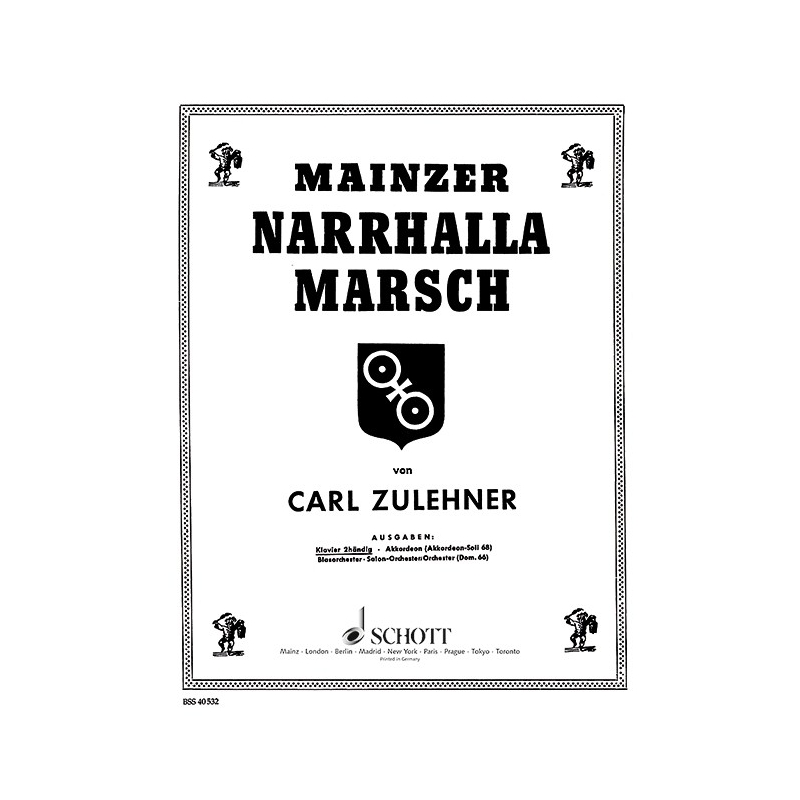 Zulehner, Carl - Mainzer Narrhalla-March 