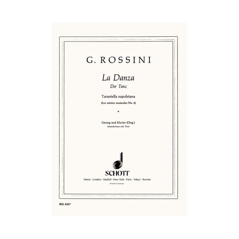 Rossini, Gioacchino Antonio - La Danza