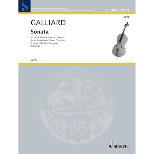 Galliard, Johann Ernst - Sonata D Major