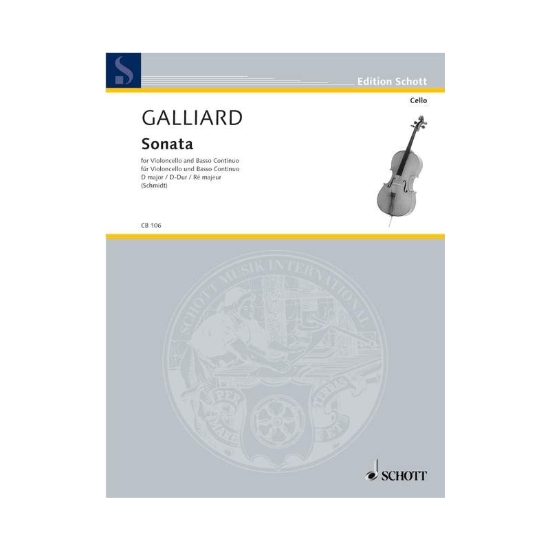 Galliard, Johann Ernst - Sonata D Major