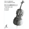 Gabrielli, Domenico - Seven Ricercari 