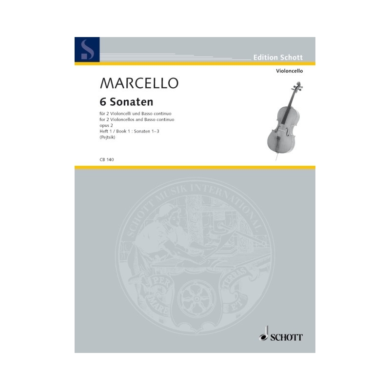 Marcello, Benedetto - Six Sonatas   Vol. 1