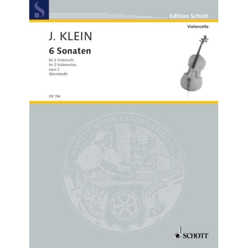 Klein, Jacob - Six Sonatas...