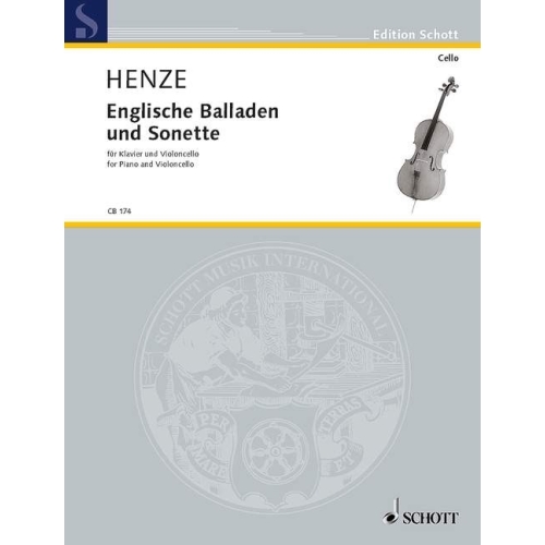 Henze, Hans Werner - English Ballads and Sonets