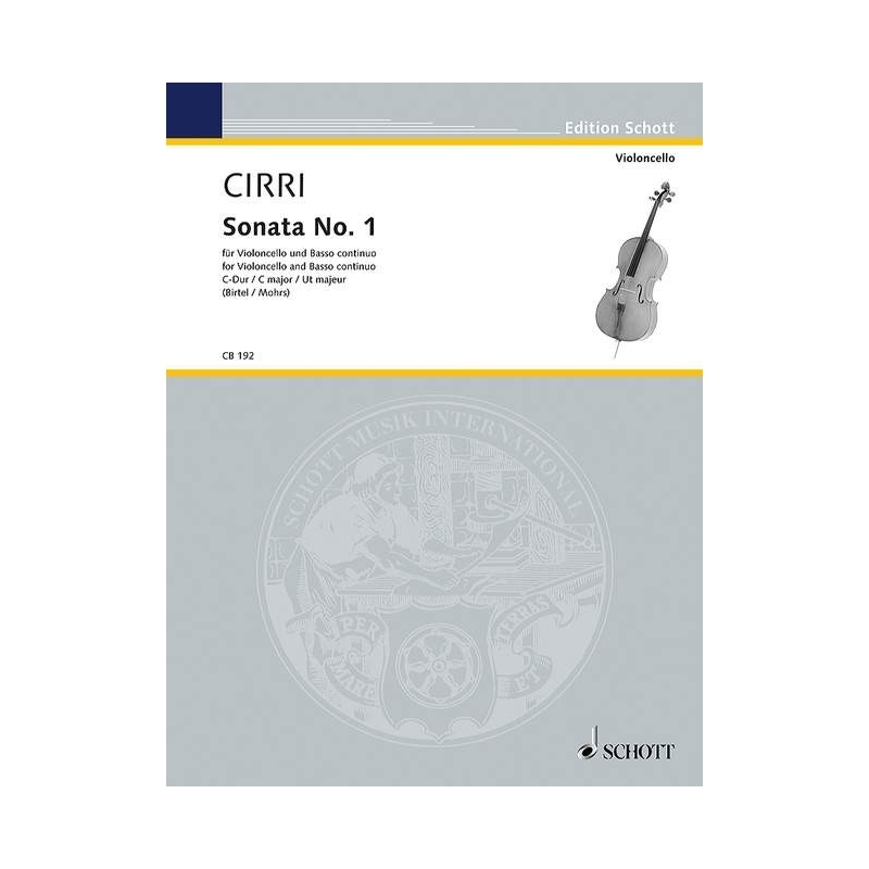 Cirri, Giovanni Battista - Sonata in C Major