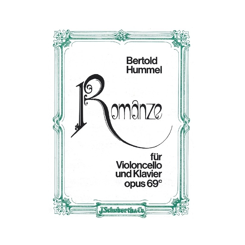 Hummel, Bertold - Romance op. 69c 